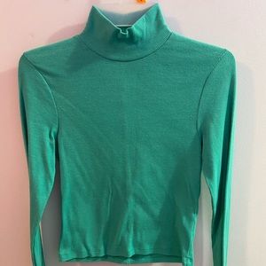 Green American Eagle turtleneck